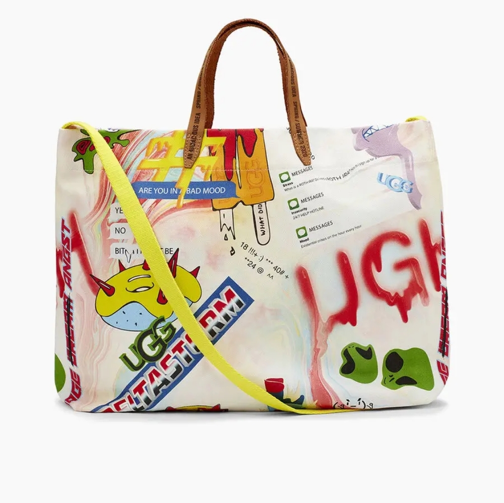 BRAND NEW (never used before) UGG canvas tote